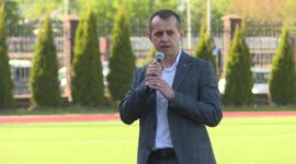 Готовы к труду и обороне! На стадионе «Шахтер» прошла сдача Государственного физкультурно-оздоровительного комплекса. И это было незабываемо!