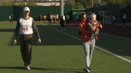 Готовы к труду и обороне! На стадионе «Шахтер» прошла сдача Государственного физкультурно-оздоровительного комплекса. И это было незабываемо!