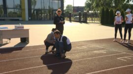 Готовы к труду и обороне! На стадионе «Шахтер» прошла сдача Государственного физкультурно-оздоровительного комплекса. И это было незабываемо!