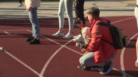 Готовы к труду и обороне! На стадионе «Шахтер» прошла сдача Государственного физкультурно-оздоровительного комплекса. И это было незабываемо!
