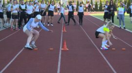 Готовы к труду и обороне! На стадионе «Шахтер» прошла сдача Государственного физкультурно-оздоровительного комплекса. И это было незабываемо!