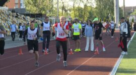 Готовы к труду и обороне! На стадионе «Шахтер» прошла сдача Государственного физкультурно-оздоровительного комплекса. И это было незабываемо!