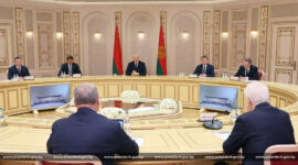 Встреча с губернатором Астраханской области России Игорем Бабушкиным