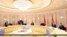 Встреча с губернатором Астраханской области России Игорем Бабушкиным