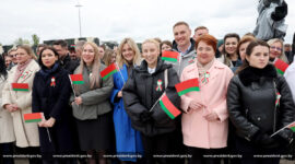 Александр Лукашенко принял участие в торжественной церемонии открытия Международного выставочного центра в Минске