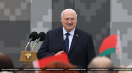 Александр Лукашенко принял участие в торжественной церемонии открытия Международного выставочного центра в Минске