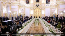 Посещение концерта в Кремле для глав зарубежных делегаций