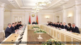 Президент провел совещание с руководством Совета Министров. Первой в повестке нынешнего совещания оказалась тема арендного жилья