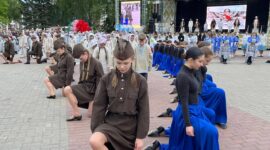 Хореографическое представление «Цветы Великой Победы». Фоторепортаж