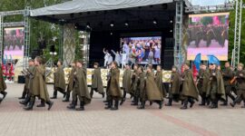 Хореографическое представление «Цветы Великой Победы». Фоторепортаж