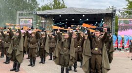 Хореографическое представление «Цветы Великой Победы». Фоторепортаж