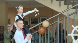 Торжественная линейка состоялась для учащихся средней школы №14