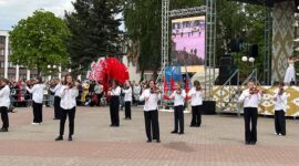 Хореографическое представление «Цветы Великой Победы». Фоторепортаж