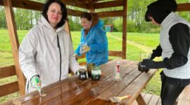 Как прошел субботник в Красной Слободе. Фоторепортаж