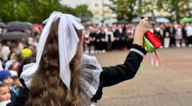 Последний звонок прозвенел в гимназии №2 г. Солигорска