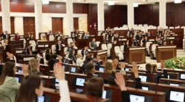 Сегодня состоялось первое заседание Молодежного совета при Палате представителей Национального собрания Республики Беларусь