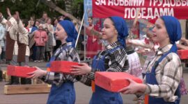 Хореографическое представление «Цветы Великой Победы». Фоторепортаж