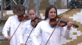 Хореографическое представление «Цветы Великой Победы». Фоторепортаж