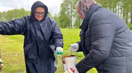 Как прошел субботник в Красной Слободе. Фоторепортаж