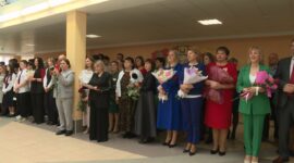 Торжественная линейка состоялась для учащихся средней школы №14