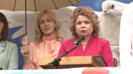 Прощай, родная школа! Праздник последнего звонка в средней школе №11. Фоторепортаж