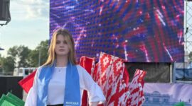 Солигорск на республиканском последнем звонке в Гомеле