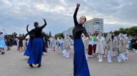 Хореографическое представление «Цветы Великой Победы». Фоторепортаж