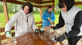 Как прошел субботник в Красной Слободе. Фоторепортаж