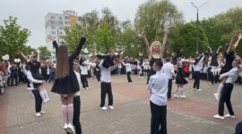 Последний звонок прозвенел в гимназии №2 г. Солигорска