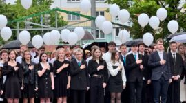 Последний звонок прозвенел в гимназии №2 г. Солигорска