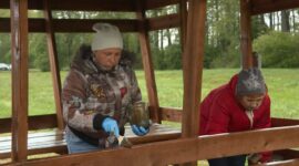 Как прошел субботник в Красной Слободе. Фоторепортаж