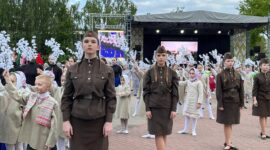 Хореографическое представление «Цветы Великой Победы». Фоторепортаж