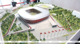 Лукашенко: Национальный футбольный стадион будет символом крепкой белорусско-китайской дружбы