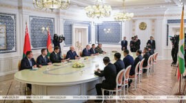 Александр Лукашенко провел встречу с премьер-министром Мьянмы