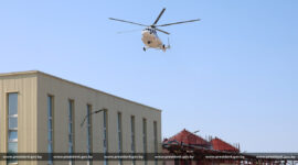 Президент Беларуси Александр Лукашенко сегодня совершает рабочую поездку в Гродненскую область. В Волковыске глава государства посещает ОАО «Беллакт»