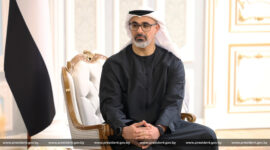 Встреча с Наследным принцем Абу-Даби шейхом Халедом бен Мухаммедом бен Заидом аль-Нахайяном