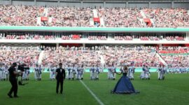 Лукашенко открыл Национальный футбольный стадион. Чем запомнилось открытие новой спортивной арены?