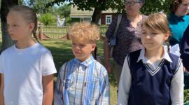 «Памяти погибших». Митинг, посвященный Дню памяти и скорби, прошел в агрогородке Долгое