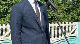 Первый заместитель председателя Солигорского райисполкома Никита Реут принял участие в митинге в аг. Кривичи