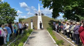 «Памяти погибших». Митинг, посвященный Дню памяти и скорби, прошел в агрогородке Долгое