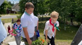 «Памяти погибших». Митинг, посвященный Дню памяти и скорби, прошел в агрогородке Долгое