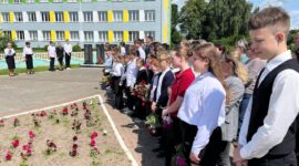 Первый заместитель председателя Солигорского райисполкома Никита Реут принял участие в митинге в аг. Кривичи