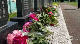 Первый заместитель председателя Солигорского райисполкома Никита Реут принял участие в митинге в аг. Кривичи