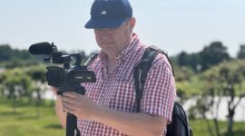 Участники V Форума медийного сообщества Беларуси возложили цветы к мемориалу «Детям — жертвам войны»