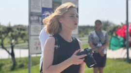 Участники V Форума медийного сообщества Беларуси возложили цветы к мемориалу «Детям — жертвам войны»