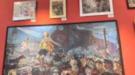 Участники V Форума медийного сообщества Беларуси возложили цветы к мемориалу «Детям — жертвам войны»