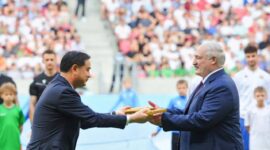 Молодежные сборные Беларуси и Китая сыграли вничью – 1:1 – в первом матче на Национальном футбольном стадионе в Минске