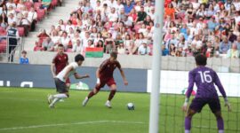 Молодежные сборные Беларуси и Китая сыграли вничью – 1:1 – в первом матче на Национальном футбольном стадионе в Минске