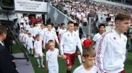 Молодежные сборные Беларуси и Китая сыграли вничью – 1:1 – в первом матче на Национальном футбольном стадионе в Минске