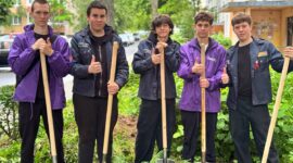 Масштабный молодежный субботник проходит сегодня в Солигорске